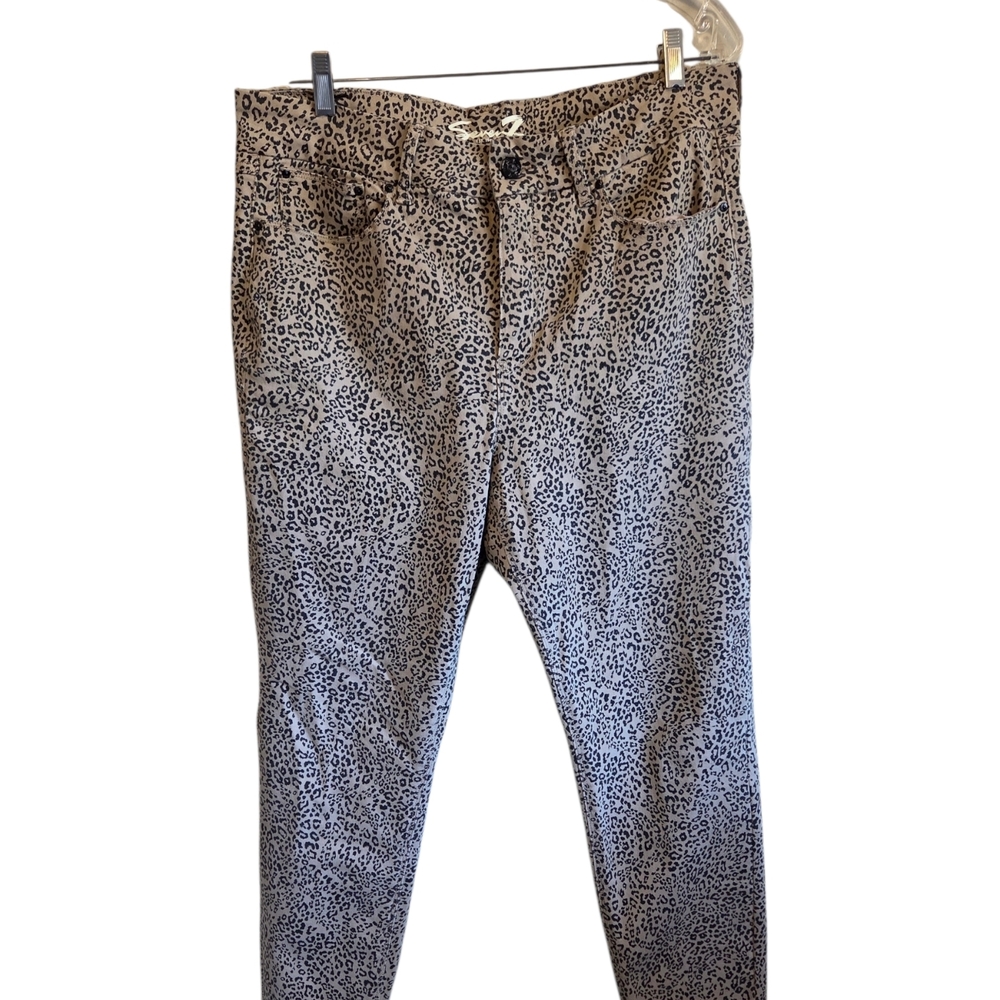 Seven7 Animal Print Pants
